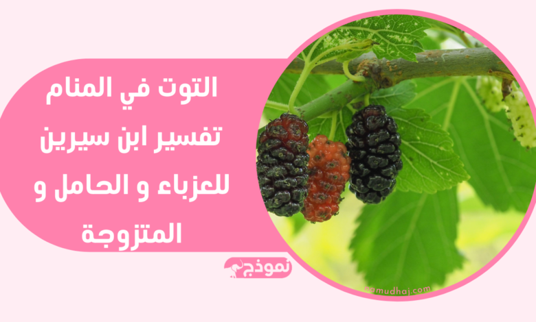 التوت في المنام تفسير ابن سيرين للعزباء و الحامل و المتزوجة