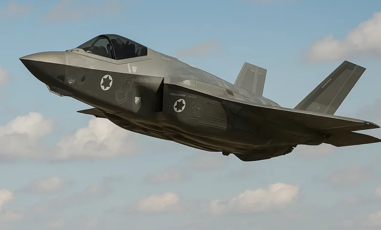 طائرة F-35 إسرائيلية في الأجواء