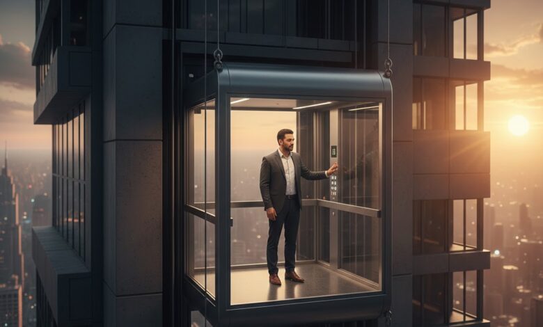 تفسير حلم المصعد المعلق والأسانسير المعطل في المنام للعزباء والمتزوجة والرجل